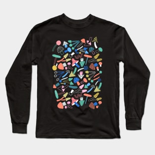 Colorful mushrooms Long Sleeve T-Shirt